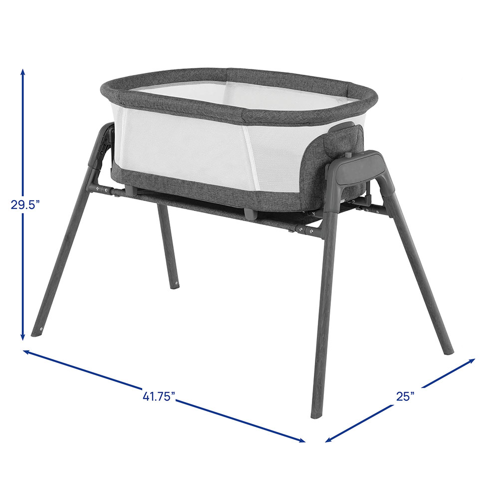 Chicco LullaGlide 3-in-1 Bassinet dimensions image